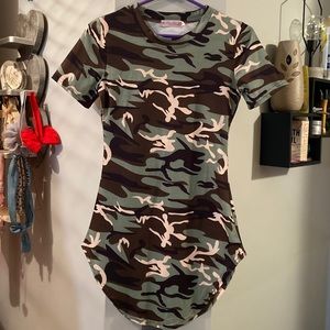 Women’s camo dress. Make me offer :-)